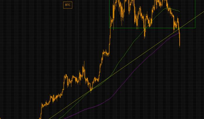 Bitcoin plunges below $54,000, marking the largest single-week drop since FTX's